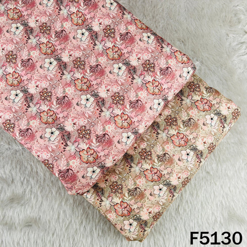 Digital Print Pashmina Fabric - F5130